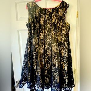 Beautiful lace overlay dress